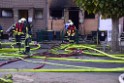 Feuer 2 Vollbrand Reihenhaus Roggendorf Berrischstr P200